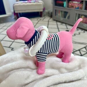 Victoria's Secret Pink SS Pink Plush Dog W/ Life Preserver